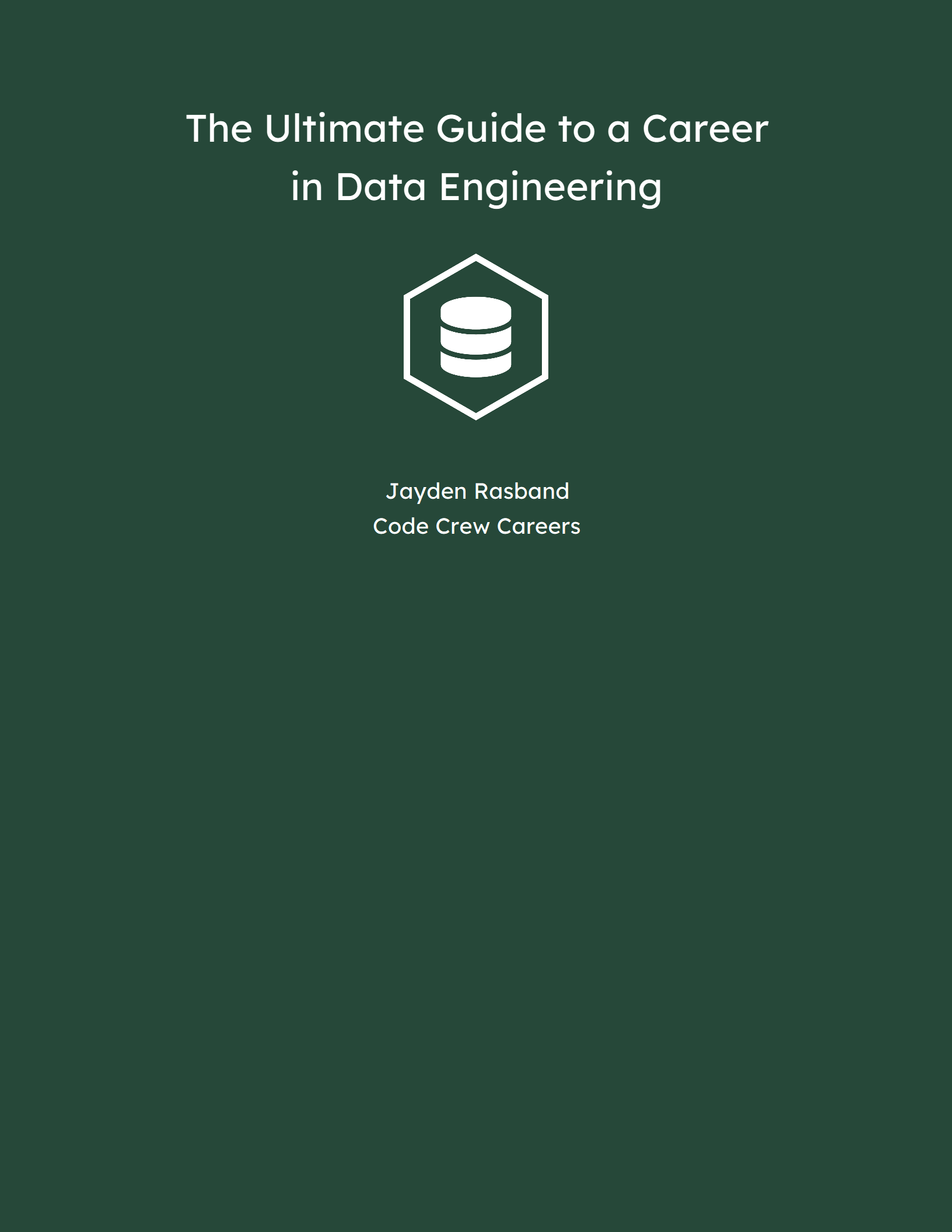 The Ultimate Guide to a Career in Data Engineering – Code Crew Careers